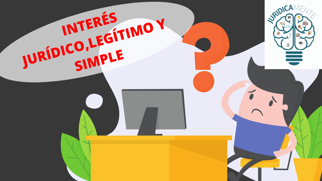 Interés Jurídico, Legítimo y Simple - Jurídicamente