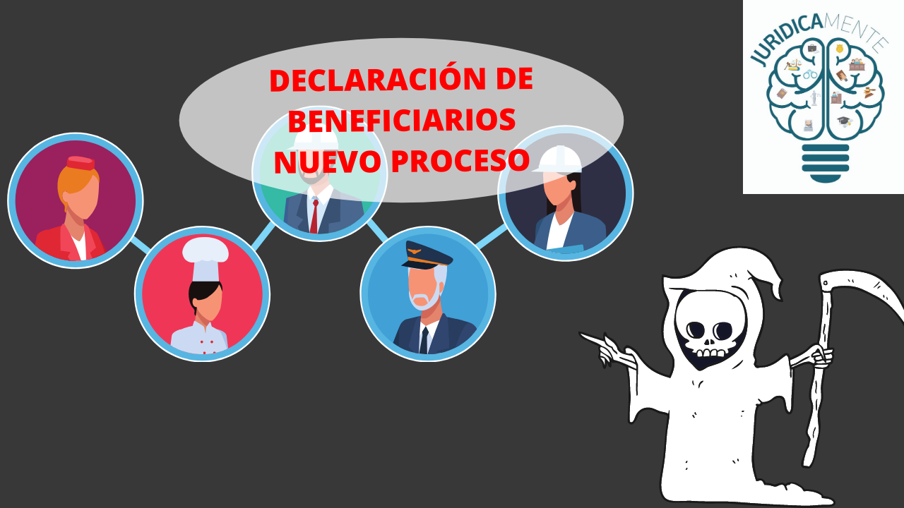 DECLARACIÓN DE BENEFICIARIOS | NUEVO PROCESO LABORAL