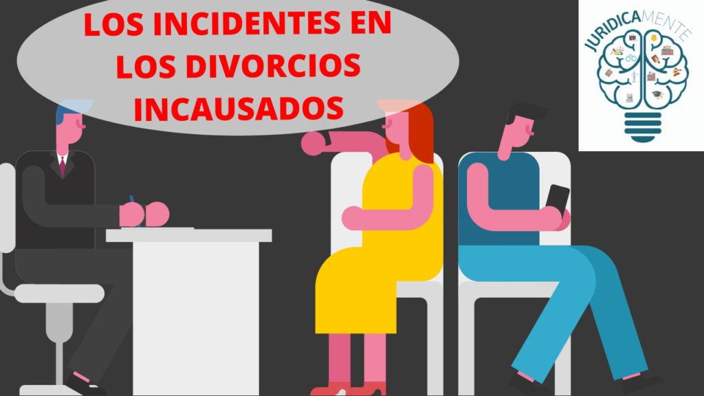 Incidentes en el divorcio incausado