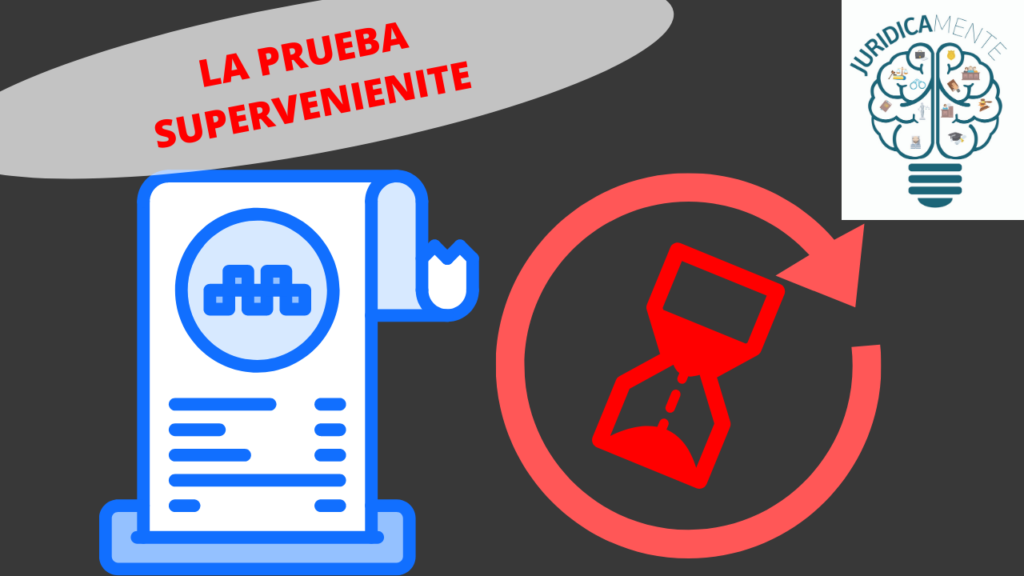 prueba superveniente