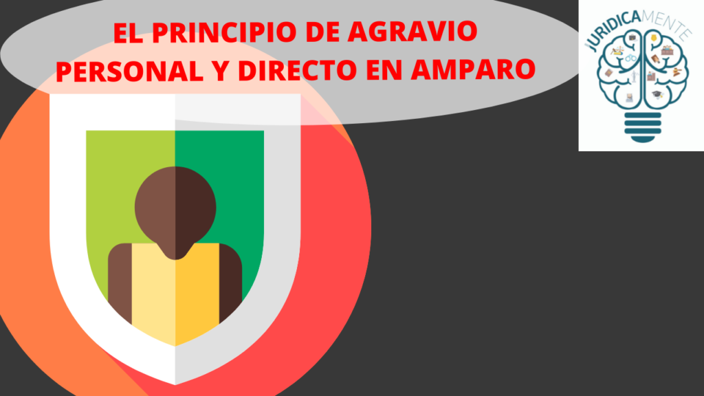 EL PRINCIPIO DE AGRAVIO PERSONAL Y DIRECTO EN AMPARO