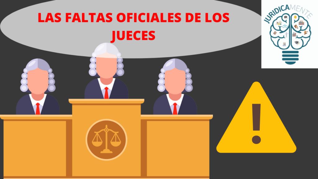 Las faltas oficiales de los jueces