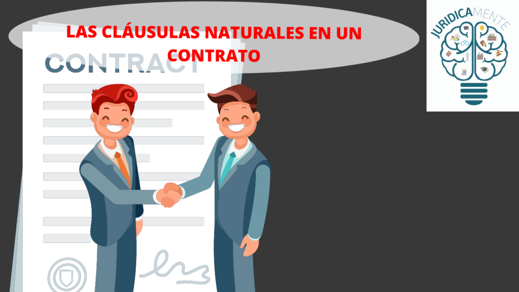 LAS CLÁUSULAS NATURALES EN UN CONTRATO