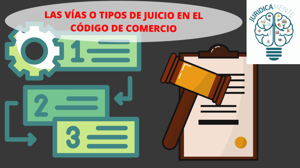 LAS VÍAS O TIPOS DE JUICIO EN EL CÓDIGO DE COMERCIO